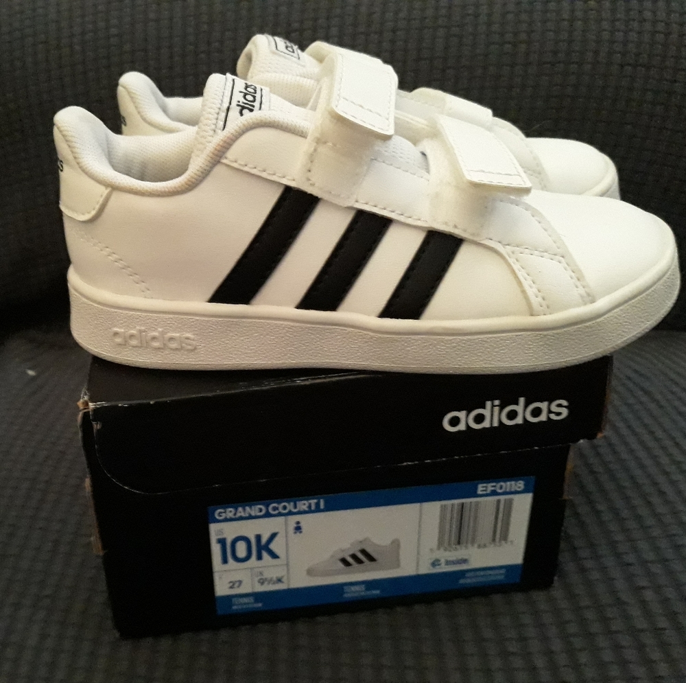 Adidas Grand Court Sneaker Size 10k Toddler